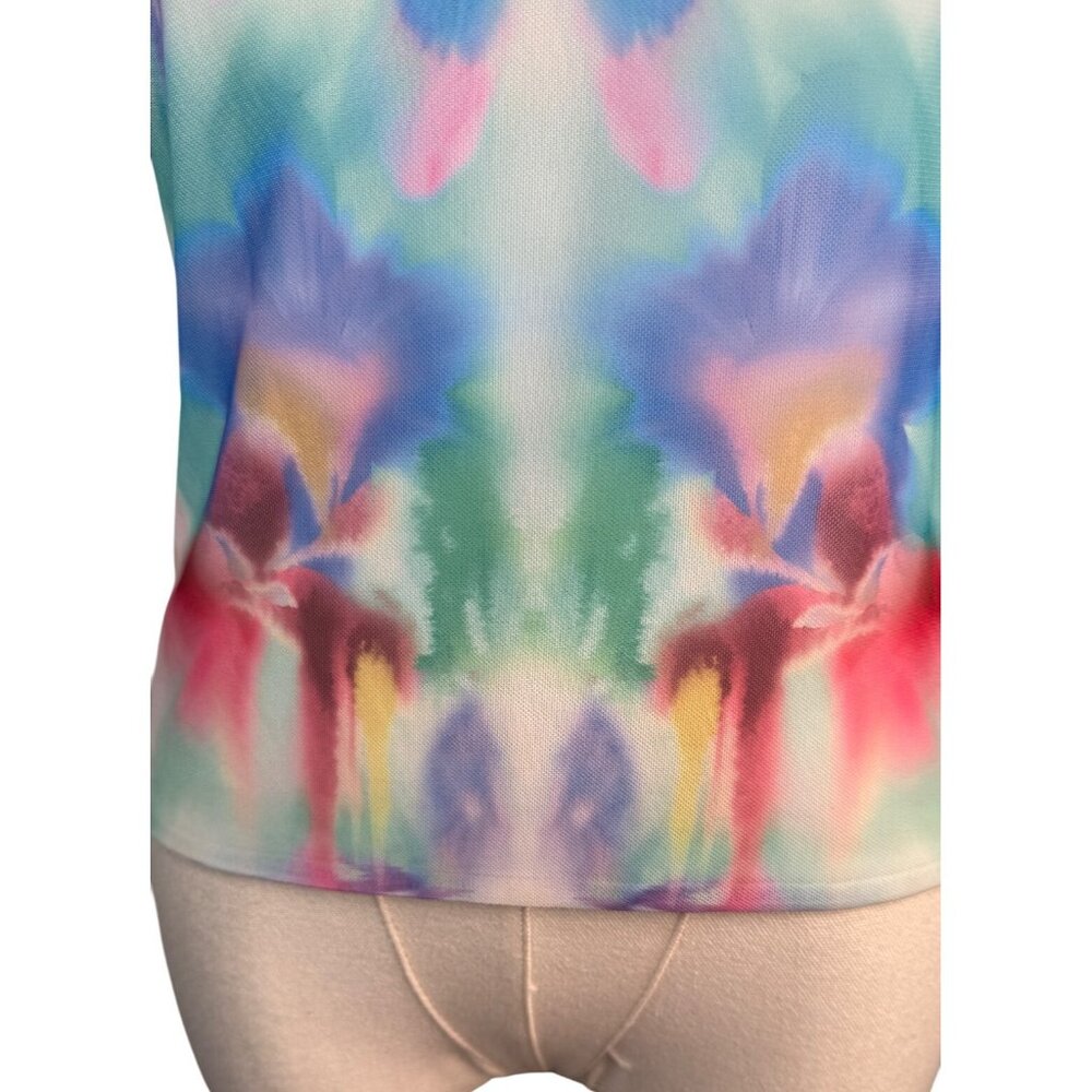 2/$30 AFRM M Halter Tie-Back Top Multicolor Polyester Spandex Blend - Picture 11 of 14